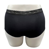 Ladies Cotton Black Underwear Women Brief Cotton Full Brief Panty Ladies Cotton Boyshorts